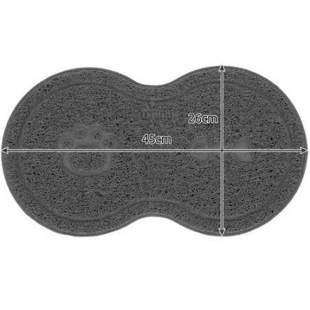 Libisemisvastane Veekindel Lemmiklooma Söögimatt Kahe Kausi jaoks – Hall PVC