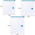 15-osaline vaakumkottide komplekt riietele ja tekstiilidele (50x70, 60x80, 70x100 cm)