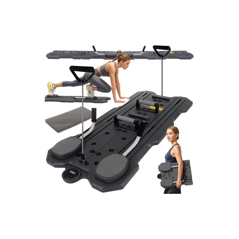 Multifunktsionaalne Pilateselaud Digitaalse Loenduriga – Kokkupandav Koduseks Treeninguks