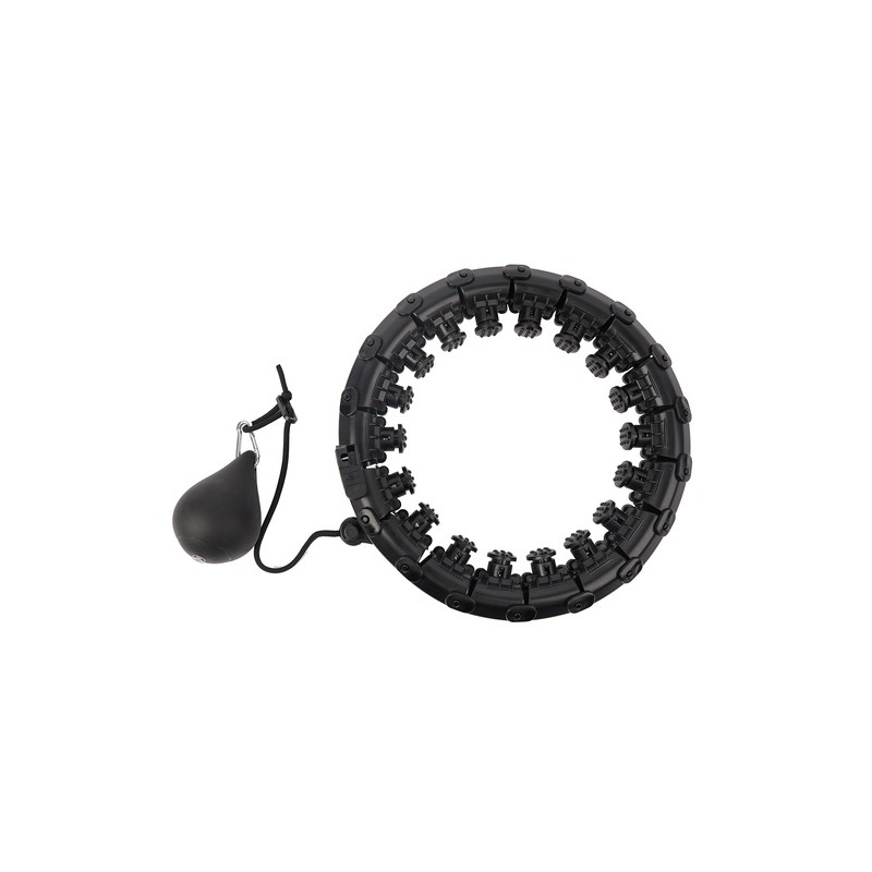 Masseeriv Kaaluga Hularõngas – Reguleeritav Fitnessrõngas Kehavormimiseks