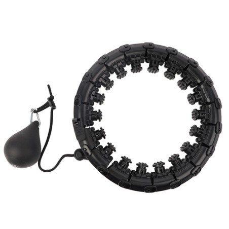 Masseeriv Kaaluga Hularõngas – Reguleeritav Fitnessrõngas Kehavormimiseks