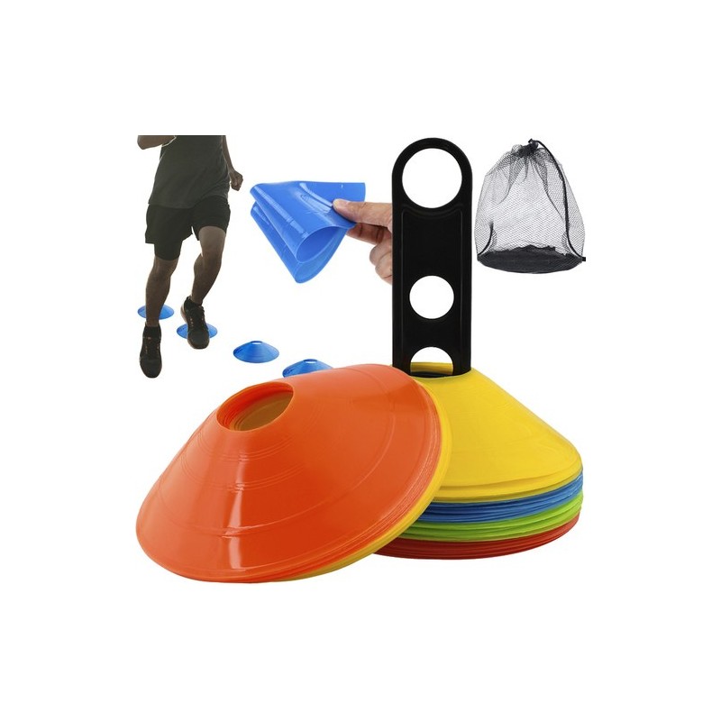 50 Painduvat Treeningkoonust ja Agility Markerit Spordiks