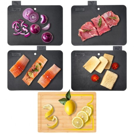 Lõikelauad koos alusega 5 tk. | FreshDesign.ee