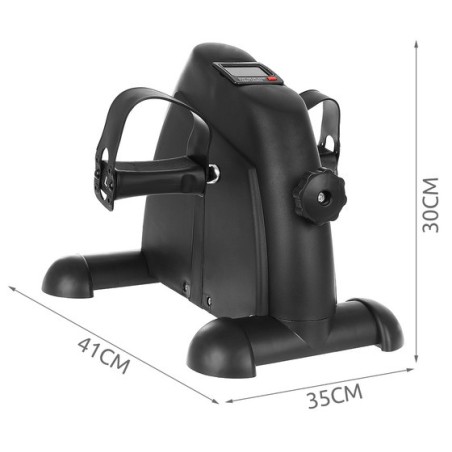 Kompaktne Pedaalitrenažöör Kätele ja Jalgadele LCD-Ekraaniga – Kodune Taastusravi