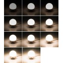 Reguleeritavad LED-valgustid peeglile ja tualettlauale, 10 tk, USB-toitel