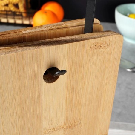 Bambusest lõikelauad koos alusega 22x14 cm 6 tk. | FreshDesign.ee