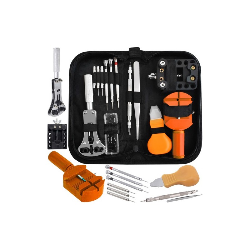 Universaalne kellaparanduse tööriistakomplekt – 13-osaline täppisvahendite komplekt