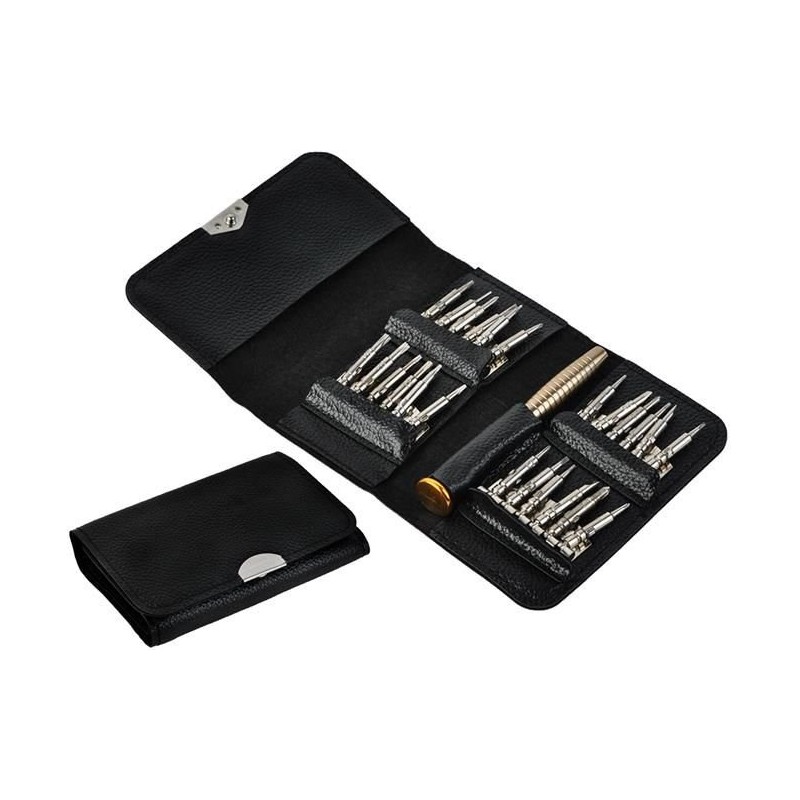 25-ühes Täppiskruvikeerajate Komplekt Elektroonika Remondiks ja Peentöödeks