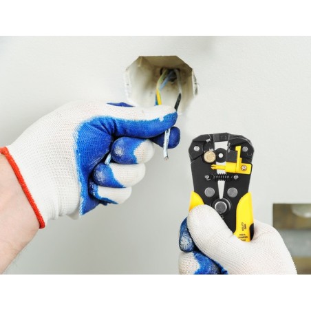 Automaatne Juhtme Koorija 3-in-1: Isolatsioonikoorija, Lõikur ja Klemmipress