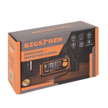 Endoskoopkaamera integreeritud 4.3'' LCD ekraaniga, 5m Full HD