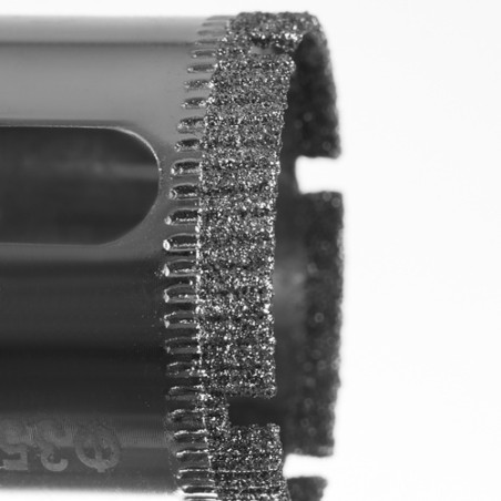 10-osaline Teemant-Augusaagide Komplekt Kivi, Klaasi ja Plaatide Puurimiseks