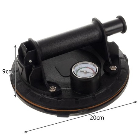 Professionaalne Vaakum-Iminapp Pumbaga ja Manomeetriga – 200 kg Tõstevõimega