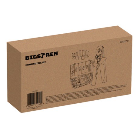 Professionaalne hülsipressikomplekt 0.25-10 mm² koos 1200 kaabliklemmiga