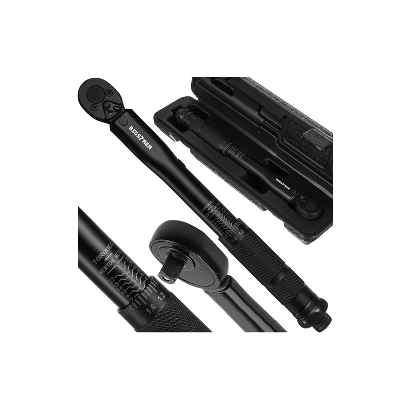 Pöördemomendi võti 1/4", reguleeritav 2-24 Nm, kalibreerimissertifikaadiga