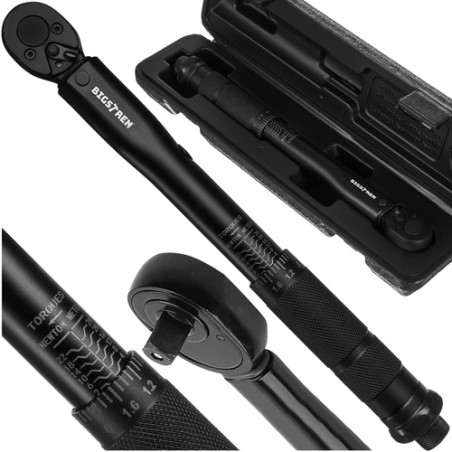 Pöördemomendi võti 1/4", reguleeritav 2-24 Nm, kalibreerimissertifikaadiga