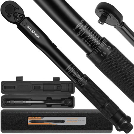 Pöördemomendi võti 1/4", reguleeritav 2-24 Nm, kalibreerimissertifikaadiga