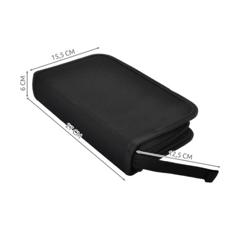 Professionaalne RJ45/RJ11 võrgukaabli testimise ja paigaldamise tööriistakomplekt (145 osa)