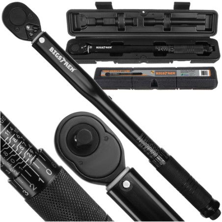 Täppis Momendivõti 3/8 7-112 Nm, Kalibreerimissertifikaadi ja Kaitseümbrisega