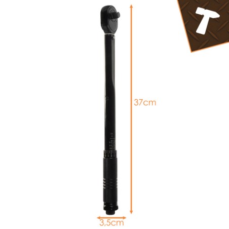 Täppis Momendivõti 3/8 7-112 Nm, Kalibreerimissertifikaadi ja Kaitseümbrisega