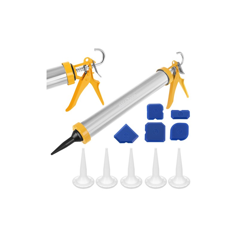 Professionaalne 600 ml tihenduspüstol padrunitele ja vorstpakenditele