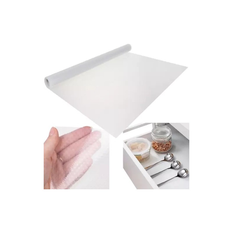 Libisemisvastane sahtli- ja kapimatt 300x50 cm, läbipaistev