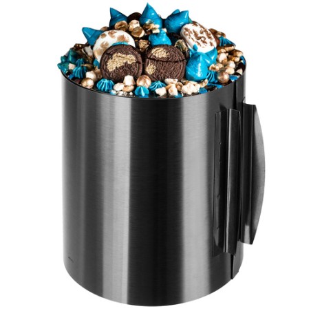 Roostevabast terasest reguleeritav koogivorm / kondiitrirõngas Ø 16-30 cm, H 20 cm