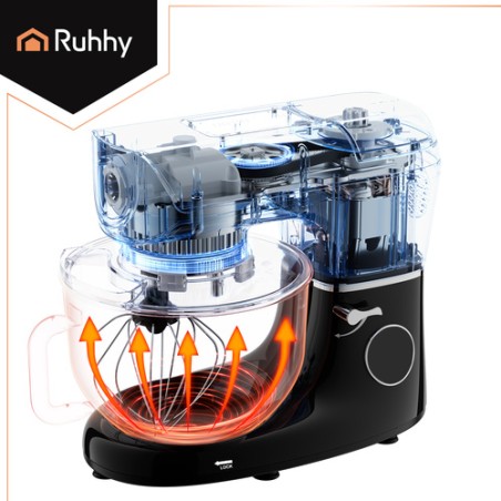 Planetaarne Köögikombain Soojendusega Kausi ja Sisseehitatud Kaaluga – Mitmekülgne Taignasegaja