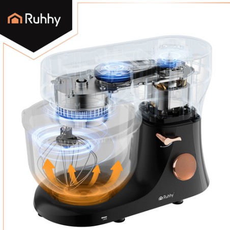 Võimas planetaarmikser soojendusega kausiga – universaalne köögiseade