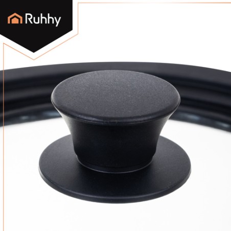 Mitmeotstarbeline 3-ühes Silikoon-Klaasist Potikaas ja Pannikaas 28/30/32 cm