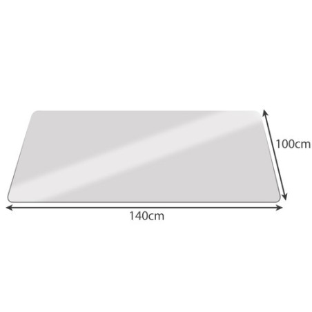 Kaitsev matt tooli all 100x140cm RUHHY - piimjas