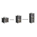 Modulaarne 6-tasemeline jalatsiriiul – Kohandatav jalanõude hoiustussüsteem