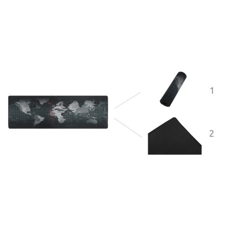 Hall XXL hiire- ja klaviatuurimatt – veekindel ja libisemisvastane