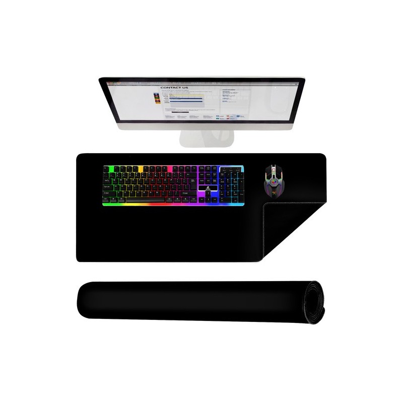 XXL Must Hiire- ja Klaviatuurimatt – Lauamatt Mänguritele ja Kontorisse