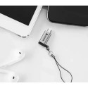 Kompaktne USB-C Micro-USB 2.0 adapter OTG funktsiooniga ja rihmaaasaga