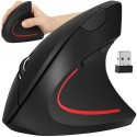 Juhtmevaba Vertikaalne Ergonoomiline Arvutihiir USB 2.4 GHz