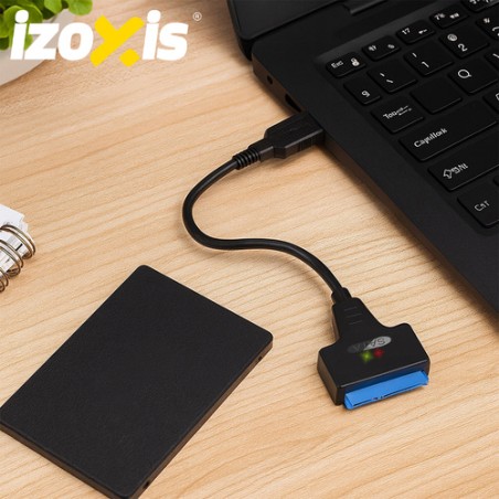 Universaalne USB-SATA 3.0 Konverter 2.5'' HDD ja SSD Kettaseadmetele