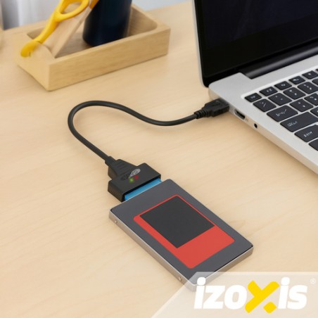 Universaalne USB-SATA 3.0 Konverter 2.5'' HDD ja SSD Kettaseadmetele