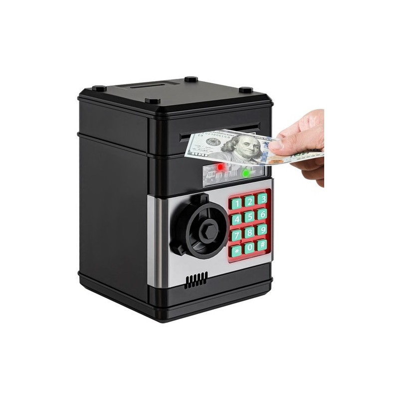 Elektrooniline Rahakast Seif – Digitaalne Sularahaautomaat PIN-koodiga Lastele