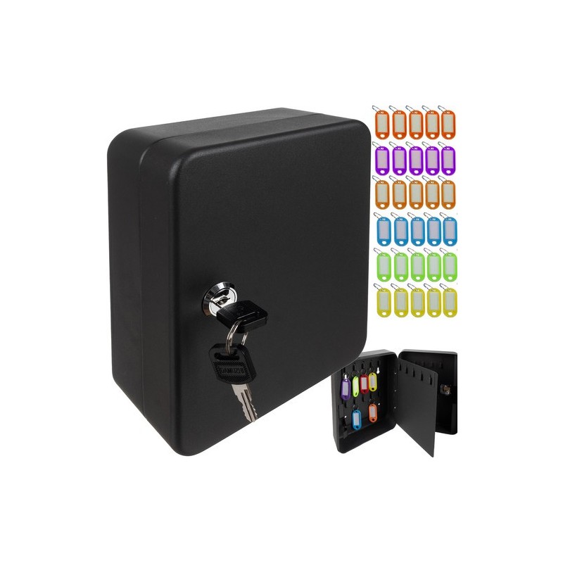 Lukustatav Metallist Võtmekapp 30 Võtmele – Turvaline Võtmehoidja