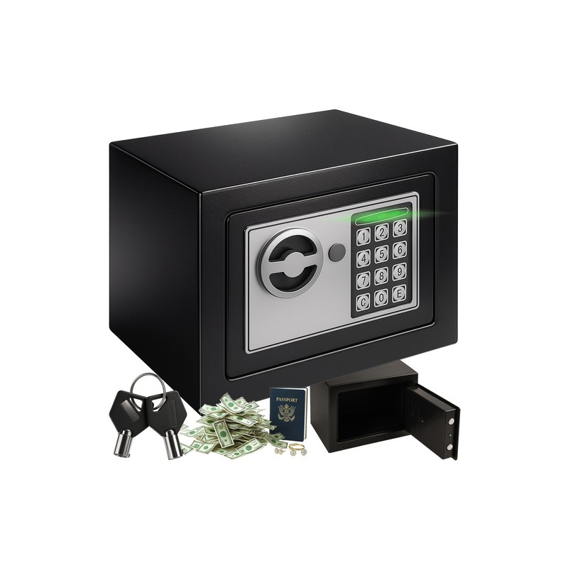 Kompaktne Elektrooniline Turvaseif Kodu ja Kontori Väärtesemetele