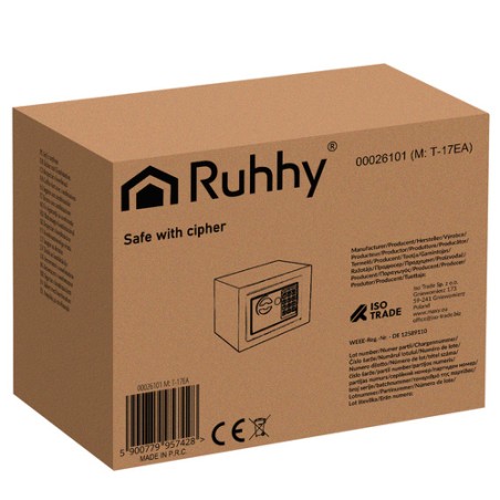 Ruhhy 26101 kombineeritud seif