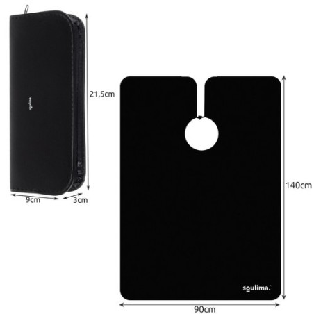 Professionaalne Juukselõikuskomplekt 7-osaline – Käärid ja Tarvikud Ümbrises