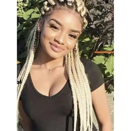 Sünteetilised juuksepatsid blond Soulima 23556