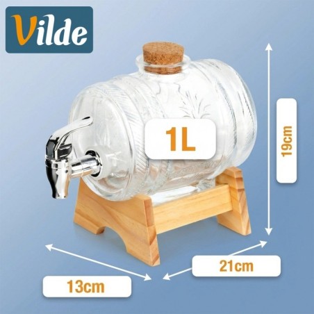 Joogipurk kraani ja alusega 1 liitrit | FreshDesign.ee