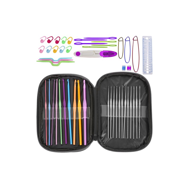 50-osaline Heegelduskomplekt Algajatele ja Edasijõudnutele Ökonahast Ümbrisega