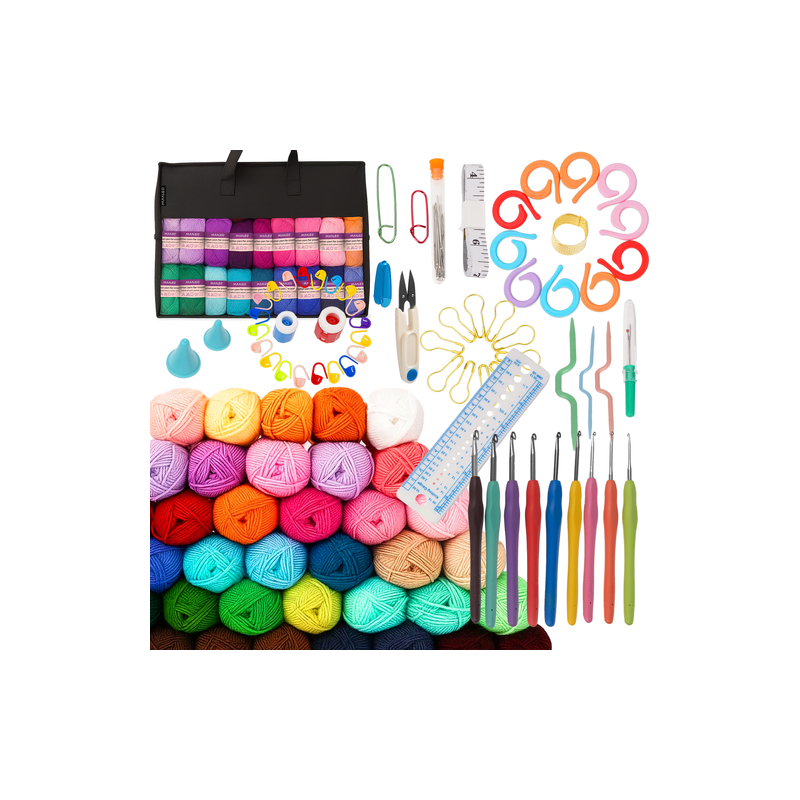 Universaalne 113-osaline Heegelduskomplekt algajatele ja edasijõudnutele XXL kandekotis