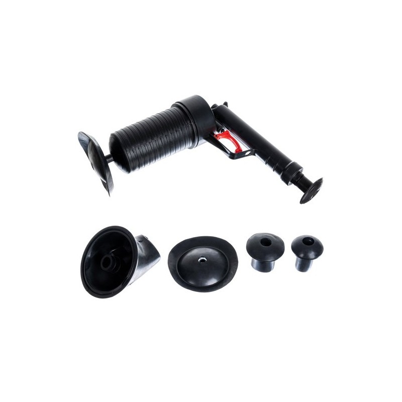 Suruõhu Torupuhasti Komplekt – Universaalne Ummistuste Eemaldaja 4 Otsikuga