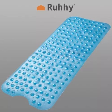 Libisemisvastane Vannimatt Iminappadega Sinine PVC 100x40 cm