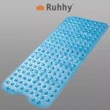 Libisemisvastane Vannimatt Iminappadega Sinine PVC 100x40 cm