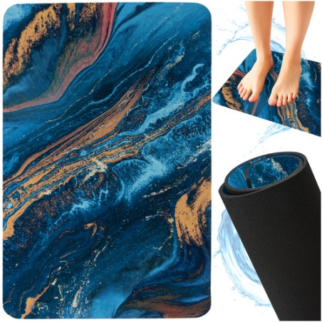 Imav ja libisemiskindel vannitoa matt 60x40 cm – Kiiresti kuivav mugavus